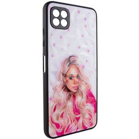 TPU+PC чохол Prisma Ladies для Samsung Galaxy A22 5G, Рожевий