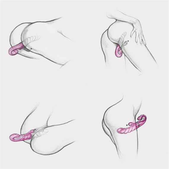 Вибратор кролик рельефный Gcandy sexstyle | Зображення 8