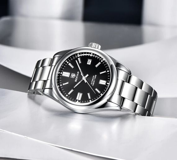 Benyar Чоловічий механічний годинник Benyar Automatic 10 BAR | Зображення 5