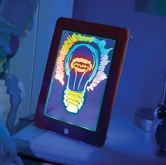 3D планшет для малювання Magic Pad світиться 8 кольорів | Зображення 3