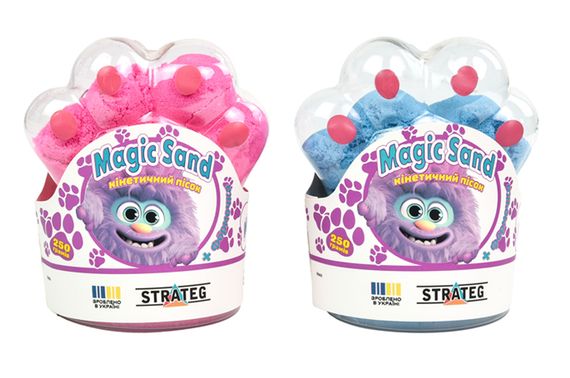 Набір кінетичного піску "Magic sand" 250г 39407 STRATEG