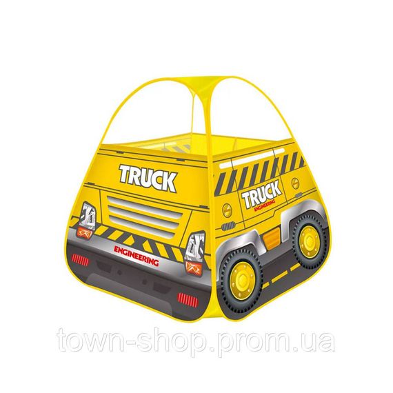 Детская палатка "Пирамида-Truck" MR 1116(Yellow) размер 99х80х80 см