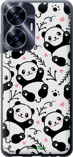 Чохол на Realme C55 Панди "4318u-2992-2448"