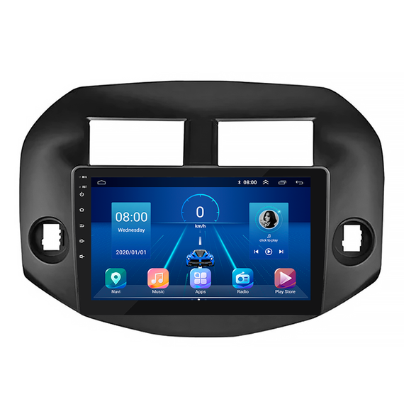 Штатна магнітола Lesko 10" Toyota RAV4 III (XA30) 2005-2010 2+32 4G GPS Premium Тойота