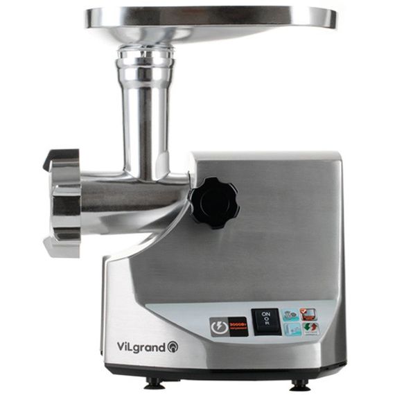 Мясорубка скарлет с насадками ViLgrand V304-SMG 3000 Вт, Электромясорубка помощница, MN-680 Мясорубка крупная | Зображення 4