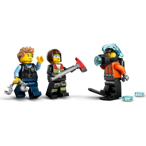 Конструктор LEGO City Ремікс вертольотів, пожежних машин і підводних човнів (60462) | Зображення 2