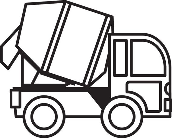 Детская раскраска для малышей " Пожарная машина " 400739 Книга 4 | Зображення 1