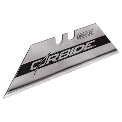 Леза запасні для оздоблювальних робіт, трапецеподібні Carbide, довжиною 62 мм, шириною 19 мм, товщиною 0.6 мм, 5 штук STANLEY | Зображення 2