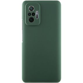 Чехол Silicone Cover Lakshmi Full Camera (AAA) для Xiaomi Redmi Note 10 Pro / 10 Pro Max Зеленый / Cyprus Green