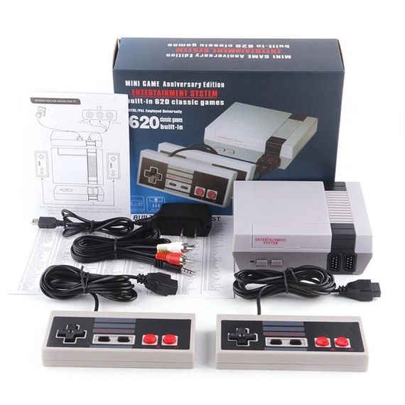 Портативная приставка денди GAME NES 620 / 7724, Игровая приставка ретро, Портативные IR-953 игровые консоли | Зображення 4