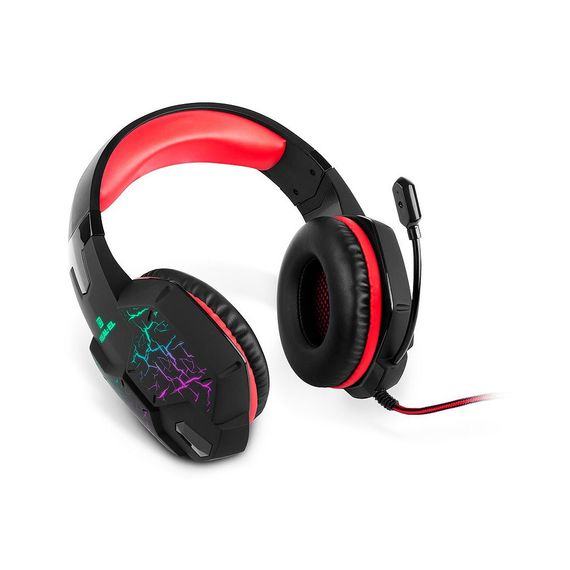 Навушники REAL-EL GDX-7750 Black-Red | Зображення 4