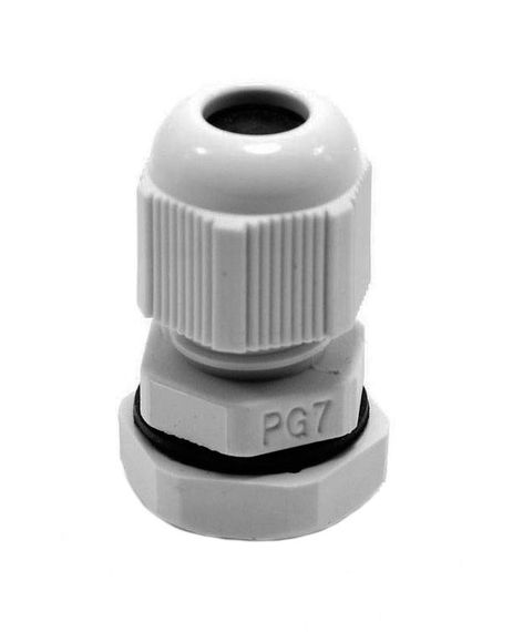 Сальник PG7 d3-6мм IP68 білий "PP" Ny95505332