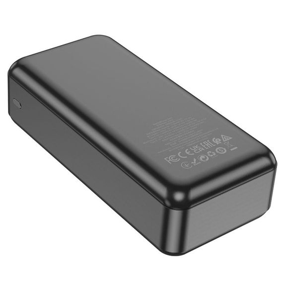 Універсальна Мобільна Батарея Power Bank Hoco J101B Astute 22.5W fully compatible 30000 mAh Колір Чорний | Зображення 4