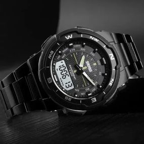 Часы наручные мужские AO-162 SKMEI 1370BKWT