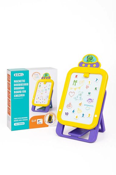 Дитяча магнітна двостороння дошка для малювання XPRO B8004 (46493-B8004_641) | Зображення 3