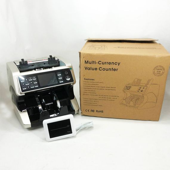 Лічильник банкнот Bill Counter AL-920 з визначенням номіналу та детекторами UV/MG/IR | Зображення 3