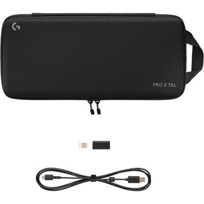 Клавиатура Logitech G PRO X TKL Lightspeed Tactile USB UA White (920-012148) | Зображення 1