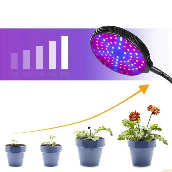 Гнучка фітолампа кругла 1 головка 15 Вт XPRO R1 (234562344_419) | Зображення 6