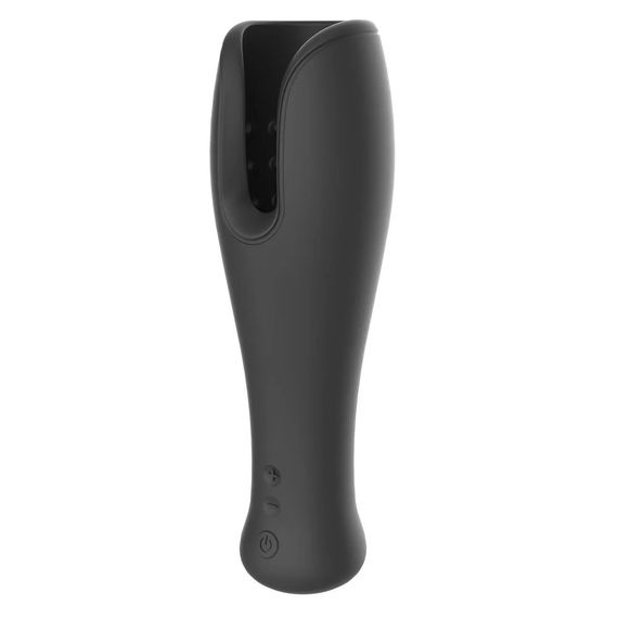 Мастурбатор для головки Dream Toys Essentials, черный, 19,5 см Sex Aura | Зображення 4