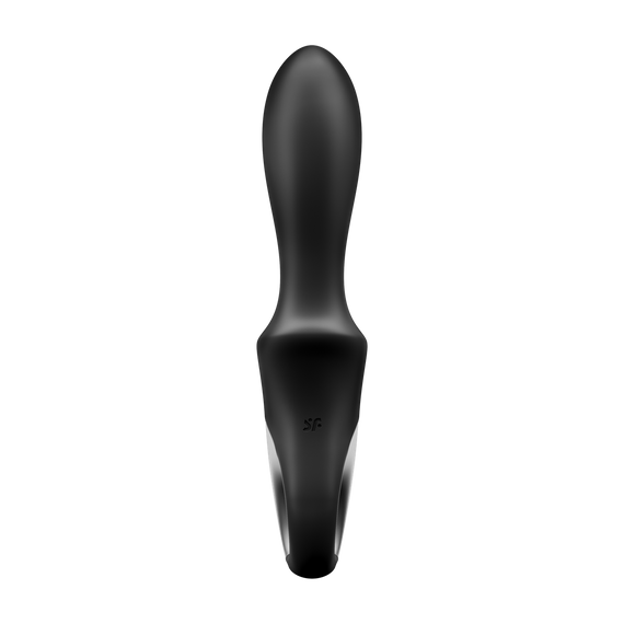 Анальний смарт-вібратор з підігрівом Heat Climax, чорний колір Satisfyer (Німеччина) Sex Aura | Зображення 3