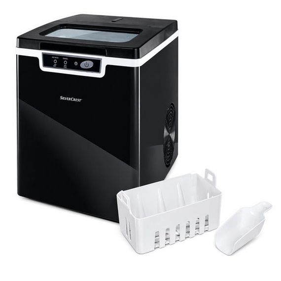 Льодогенератор для дому та бару Silver Crest SEMK 105 A1 1.8 л з індикатором додавання води та наповнення AK-73 | Зображення 1