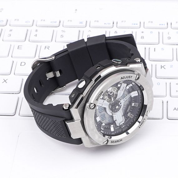Ремінець для Casio G-Shock GST-W300 Black SI | Зображення 3