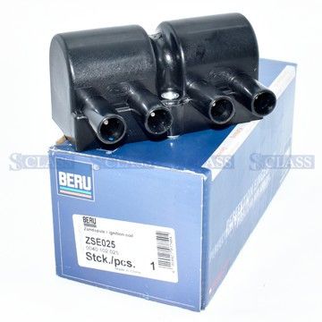 Катушка зажигания Daewoo Lanos 1.5/1.6 i 97-/ Opel Frontera 2.2 i 98-04, Beru, ZSE025,