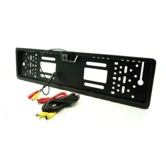 Камера заднього виду HD-105 у номерній рамці, рамка для номерних знаків з камерою | Зображення 1