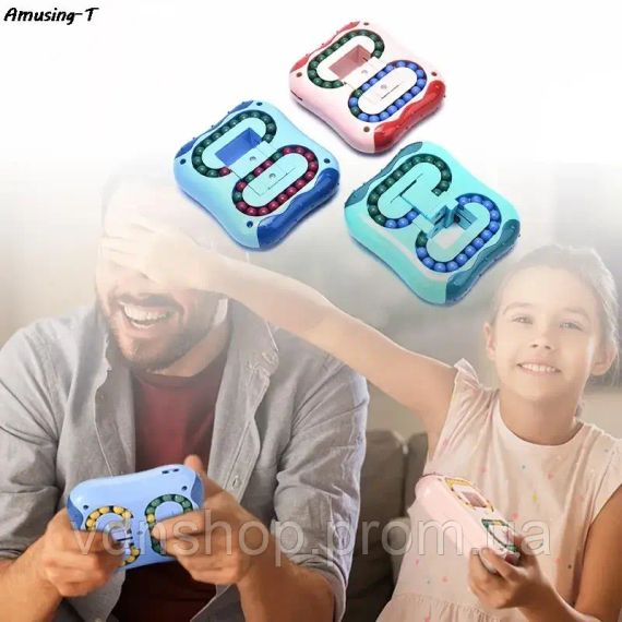 Кубик для зняття стресу дитячий обертовий Топ куля | Зображення 7