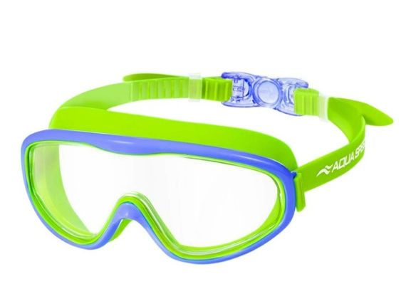 Окуляри для плавання Aqua Speed TIVANO JR 9250 зелений, блакитний OSFM 5908217692504
