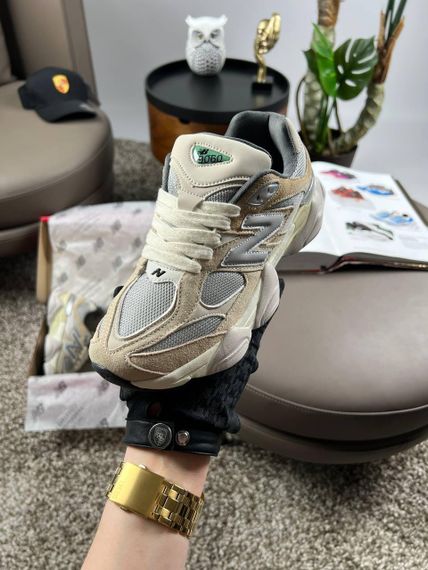 Кросівки New  top  9060 Beige (топ якість) 40 25 | Зображення 5