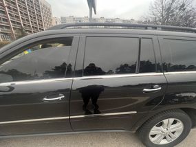Нижняя окантовка окон (6 шт, нерж) для Mercedes GL сlass X164