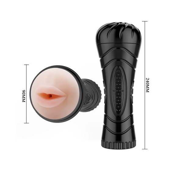 Мастурбатор - Masturbator Cup, Vibration Mouth sexstyle | Зображення 4