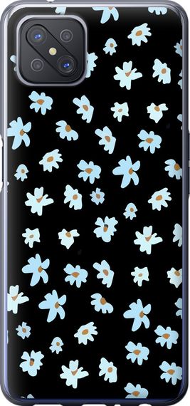 Чехол на Oppo A92S Цветочный "4900u-1926-17620"
