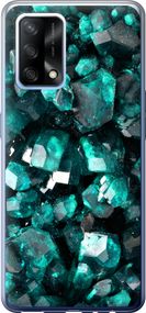 Чехол на Oppo A74 Кристаллы 2 "3674u-2305-17620"
