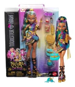 Лялька Монстр Хай Монстро-класика Нефера де Ніл з аксесуарами Оригінал Mattel Monster High Nefera De Nile