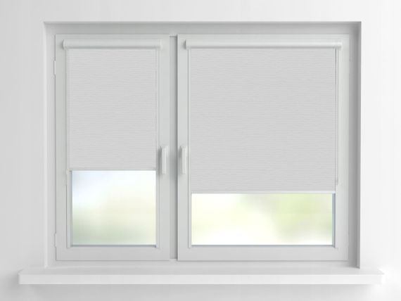 Рулонная штора Rolets Бамбус 2-320-500 50x170 см закрытого типа Белая | Зображення 1