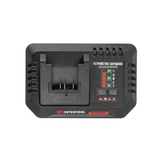 Пристрій зарядний для акумуляторів Li-Ion 20 В, 4,0 А INTERTOOL WT-0345 | Зображення 1