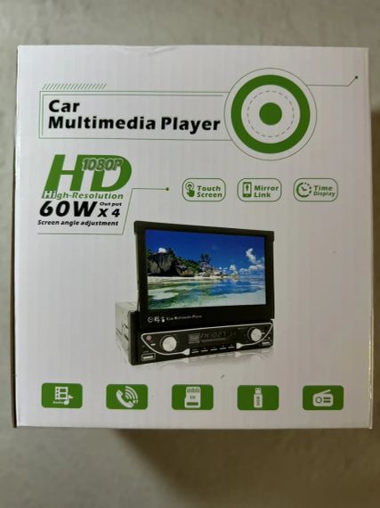 Автомагнитола 7-дюйм.HD авто.радио MP5-плеер, FM, AM, RDS, Bluetooth и телефонной связи с дистанционным управлением | Зображення 3