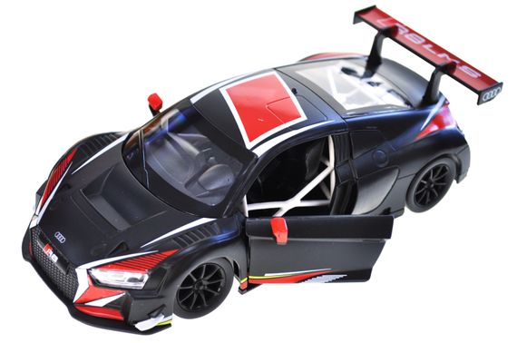 Машина металева 68262A(B)1:24 Audi R8 LMS, батарейка, світло, звук, відкриваються двері, кор. 24,5x12см  АВТОПРОМ | Зображення 1