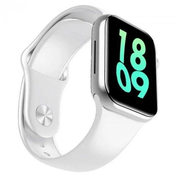Умные смарт часы Smart Watch I7 PRO MAX с голосовым вызовом тонометр пульсометр оксиметр. KY-185 Цвет: белый | Зображення 1