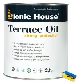 Terrace Oil Bionic House террасное масло тонируется в 10 цветов.