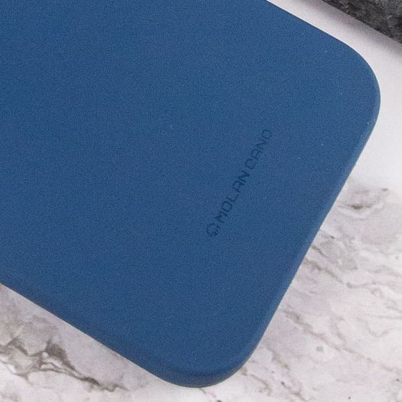Уценка TPU чехол Molan Cano Smooth для Apple iPhone 12 mini (5.4") Эстетический дефект / Синий | Зображення 3