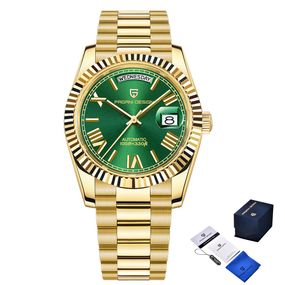Годинник P2agani Design PD-1783 Gold-Green