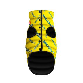 Курточка для собак WAUDOG Clothes малюнок "Сміливість", S40, В 52-55 см, С 36-39 см