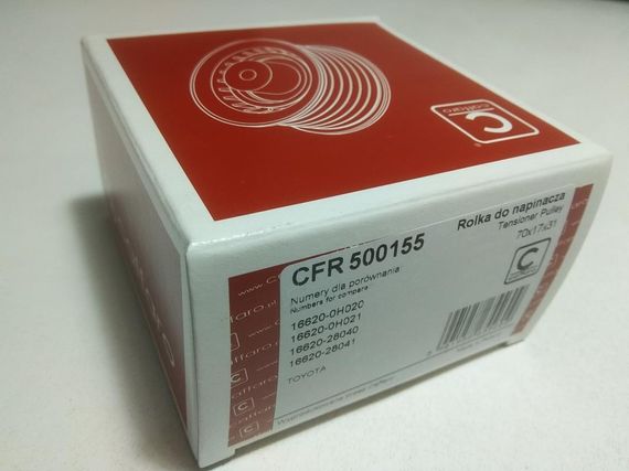 Ролик ременя генератора натяжний Camry/Rav 4 III, CAFFARO (500155) (166200H021) | Зображення 2