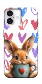 Чохол з картинкою Animals love 1 для Apple iPhone 16 (6.1")