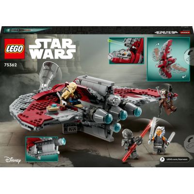 Конструктор LEGO Star Wars Шаттл джедаев T-6 Асоки Тано 601 деталь (75362) | Зображення 2