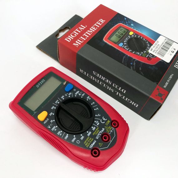 Цифровий Мультиметр 33 C DT DIGITAL мультитестер тестер, електронний мультиметр, професійний тестер | Зображення 2