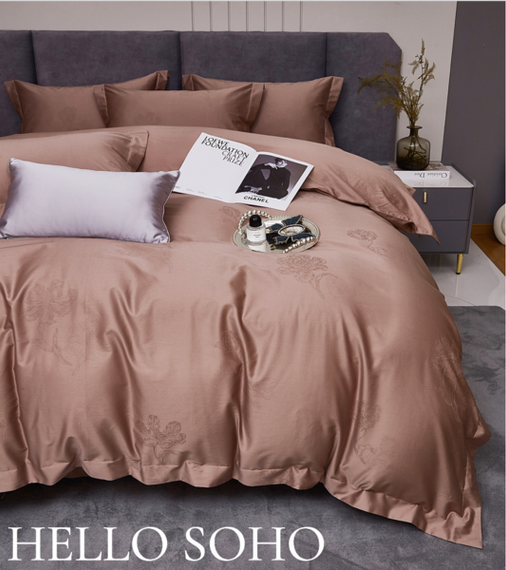 Комплект постільної білизни Soho Євро Boutique 200х230 см Tulip Bisque